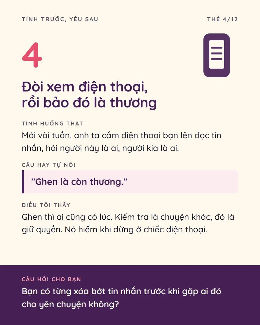 12 điều thấy ngay từ buổi hẹn đầu, thẻ xem trước