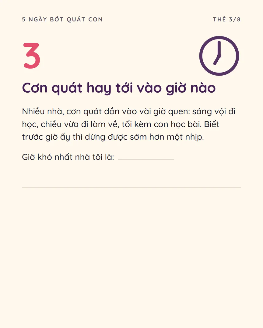 Câu sửa sau khi lỡ quát con, thẻ xem trước